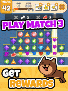 Dog Game: Offline Cute Match 3 screenshot 0