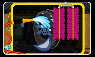 Kids Train Repair Shop Salon screenshot 0