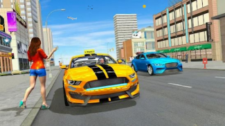 City Taxi Driving Simulator screenshot 5