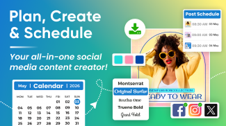 Post Maker - Design & Schedule screenshot 2