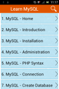 Learn MySQL screenshot 0