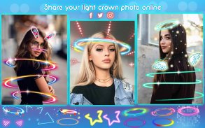 Tiaras para Cabelo 💫 Editor de Fotos com Luzes screenshot 8