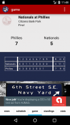 Washington Baseball Nationals screenshot 2