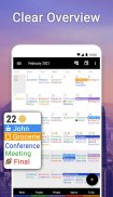 Agenda Business・Calendrier, Planificateur & Widget screenshot 13