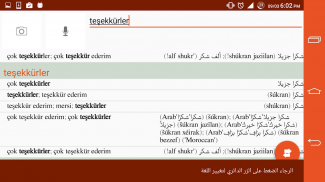 قاموس تركي عربي وبالعكس screenshot 1