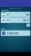 S Korea Won x Uzbekistani Sum screenshot 1