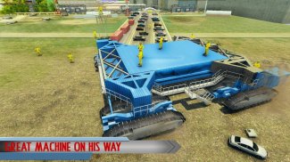 Crawler Transporter Driving Simulator: Cargo de screenshot 0