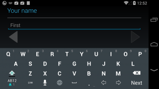 Dark keyboard image screenshot 2