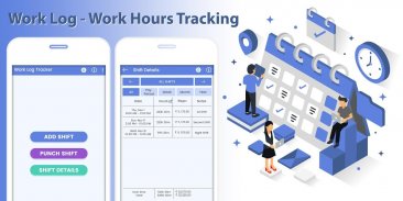 Work Log - Work Hours Tracking screenshot 1