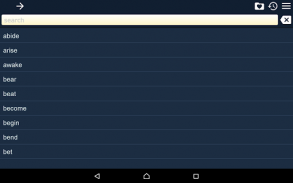 Irregular English Verbs screenshot 2