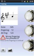 Trumpet Fingering Trainer Demo screenshot 6