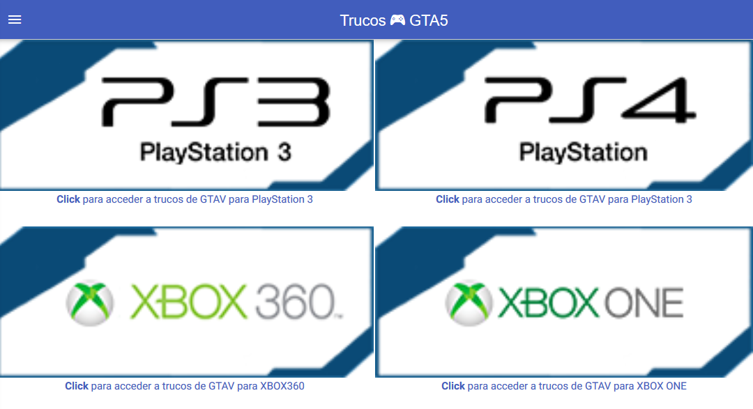 Trucos GTA 5 - Lista completa para PS4, PS3, Xbox One y Xbox 360