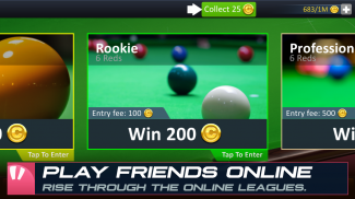 Snooker Stars - 3D Online Sports Game screenshot 5