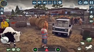 Wild Animal Truck Driving Game screenshot 13