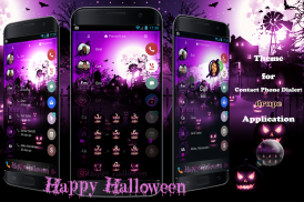 Theme Dialer Halloween Pink screenshot 5