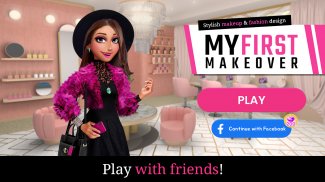 My First Makeover: Stylish makeup & fashion design screenshot 4