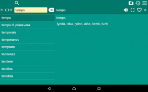 Italian Finnish Dictionary screenshot 5