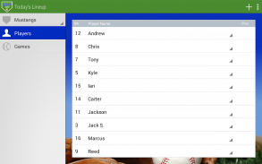 Today's Lineup - Baseball screenshot 12