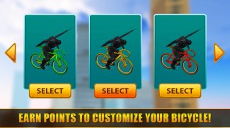 Superheroes Happy Bike Race - Two Extreme Wheels screenshot 2