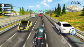 Highway Moto Rider - Traffic Race screenshot 2