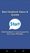 Best Facebook Status & Quotes screenshot 0