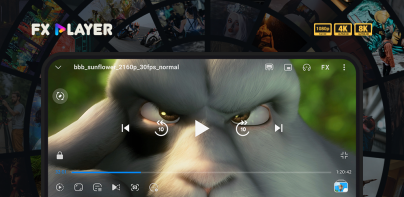 FX Player: Lecteur Média Vidéo