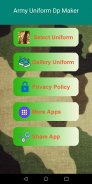 Army Uniform Dp Maker screenshot 5