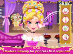 Uzun Saç Princess 2 Royal Prom Salon Dans Oyunları screenshot 1