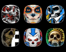 Skulls icon pack screenshot 0