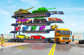 Superhero Car Transport Truck screenshot 1