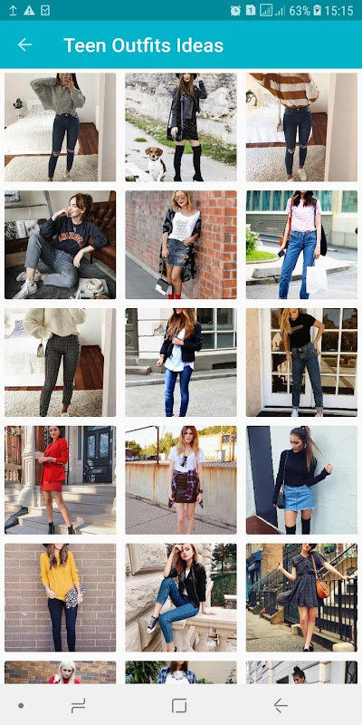 Download do APK de Teen Outfit Ideas - Girls Fashion para Android