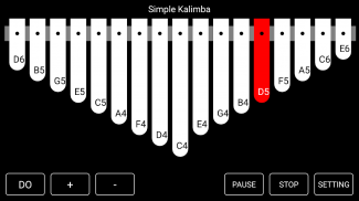 Simple Kalimba screenshot 1