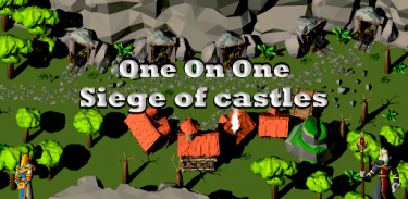 One on one: Siege of castles screenshot 0