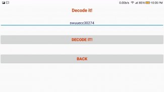 Code Decode screenshot 2