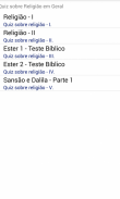 Quiz de Religião - Evangelio screenshot 2