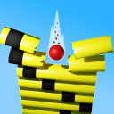 Ball: Blast colorful bricks 3d Icon