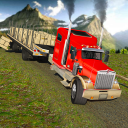 Besar Truk Mengangkut Sopir Game transportas kargo Icon