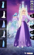 Icy or Fire dress up game - Frozen Land screenshot 0