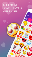 WhatsLov: love stickers, emoji, gif. WAStickerApps screenshot 1