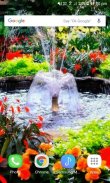 Flowers Park Fountain LWP screenshot 2
