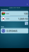 S Korea Won x Vanuatu Vatu screenshot 2