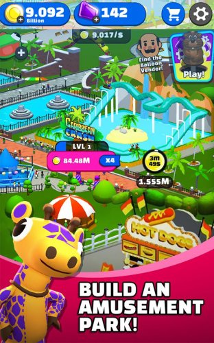 Click Park Idle Building Roller Coaster Game 1 0 7 Download Android Apk Aptoide - beta 6 fairground ride simulator 2 roblox