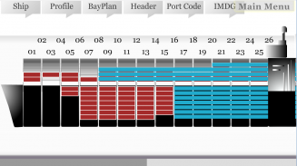 Ships Container Bayplan screenshot 2