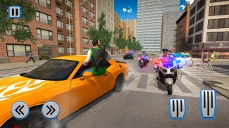 polisi mengejar sepeda moto -game simulator gratis screenshot 2