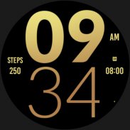 Beauty Sand Large Watch Face screenshot 0