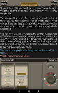 The Forgotten Nightmare Text Adventure Game screenshot 1