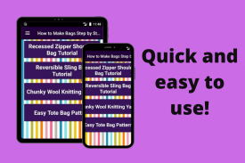 How to Make Bags Step by Step screenshot 2