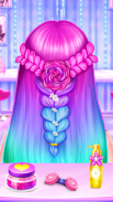 Braided Hairstyle salon Game screenshot 13