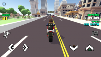 Blocky Moto Racing 🏁 screenshot 4