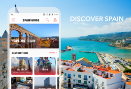 ✈ Spain Travel Guide – guia de viagem, cidades screenshot 1